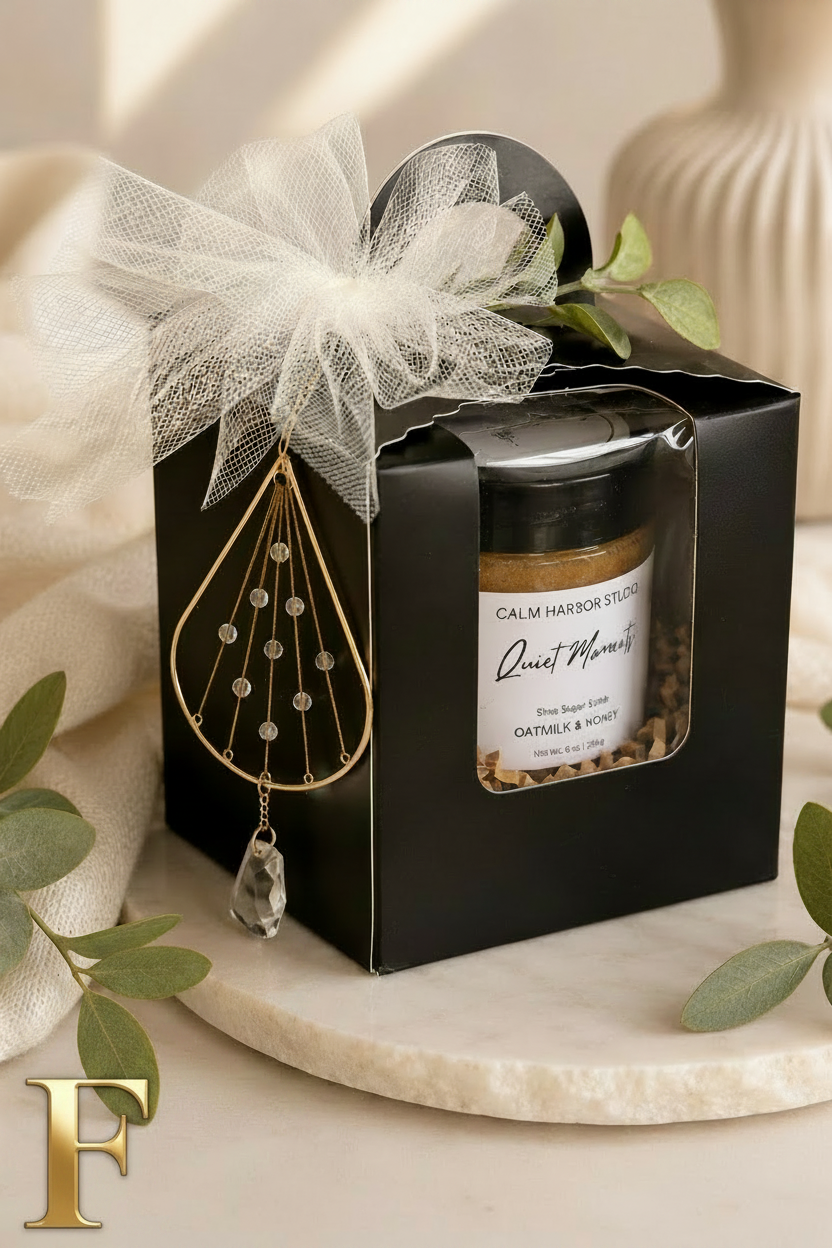 Suncatcher & Shea Sugar Scrub Gift Set - MARKET EXCLUSIVE
