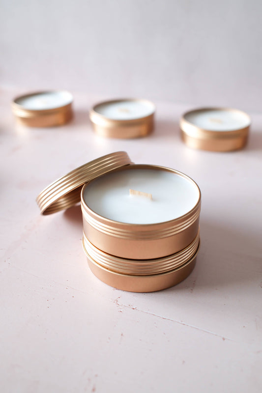4 oz Premium Coconut Apricot Wax Candle