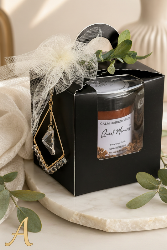 Suncatcher & Shea Sugar Scrub Gift Set - MARKET EXCLUSIVE