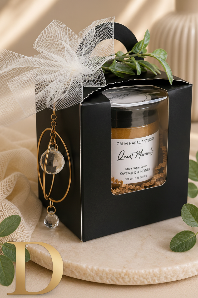 Suncatcher & Shea Sugar Scrub Gift Set - MARKET EXCLUSIVE