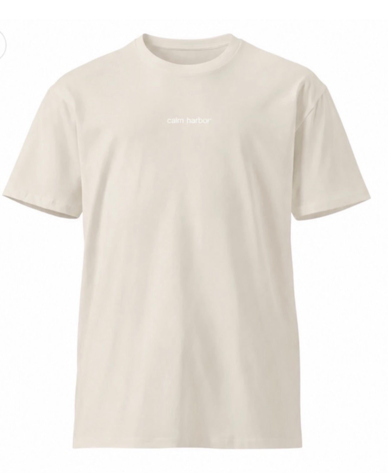 Calm Harbor Embroidered Unisex premium t-shirt
