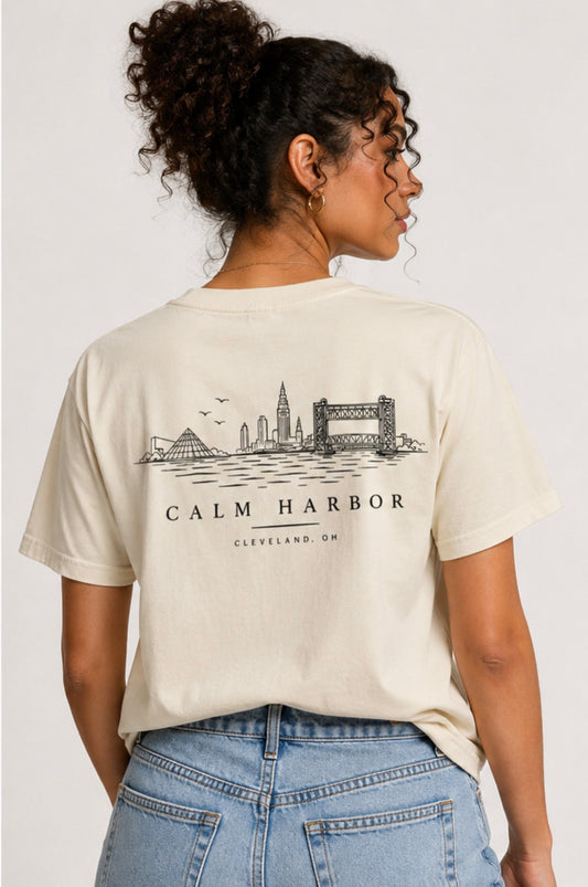 Calm Harbor Unisex CLEVELAND T-Shirt (Light Colors)