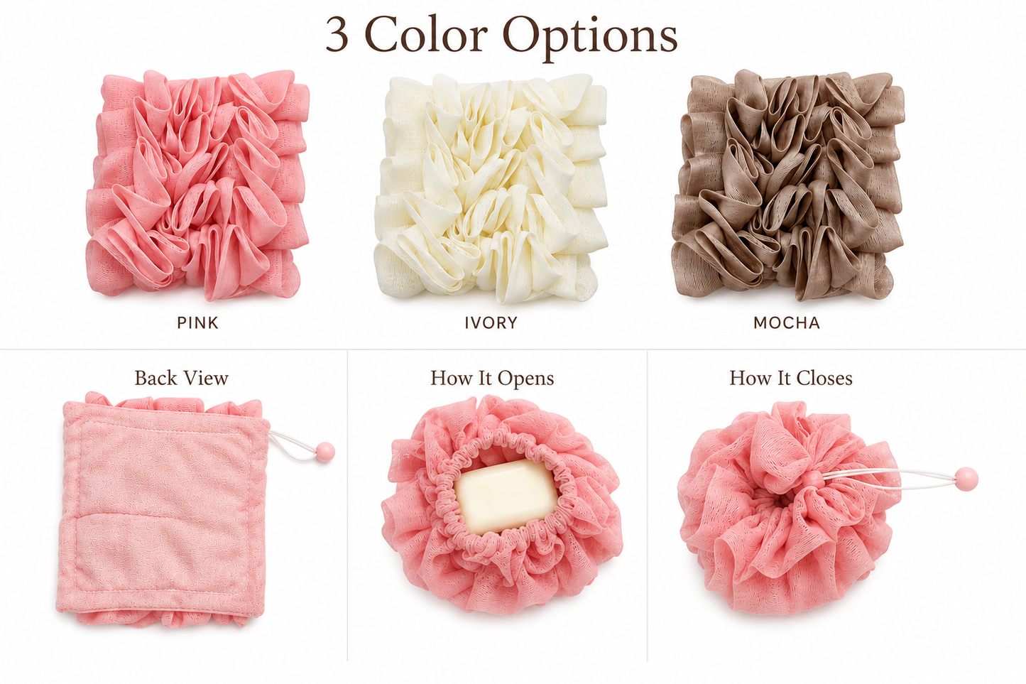 Bath Soap Saver Loofah